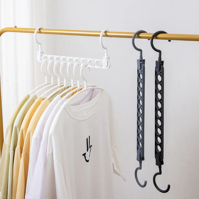 Magic Hanger Storage Rack - Space-Saving Multi-Hanger Closet Organizer