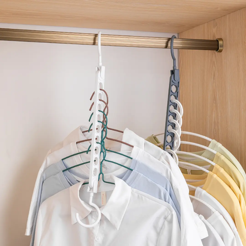 Magic Hanger Storage Rack - Space-Saving Multi-Hanger Closet Organizer