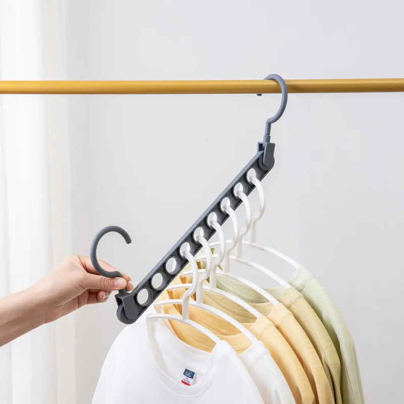 Magic Hanger Storage Rack - Space-Saving Multi-Hanger Closet Organizer