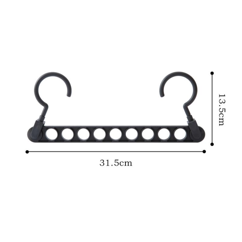 Magic Hanger Storage Rack - Space-Saving Multi-Hanger Closet Organizer