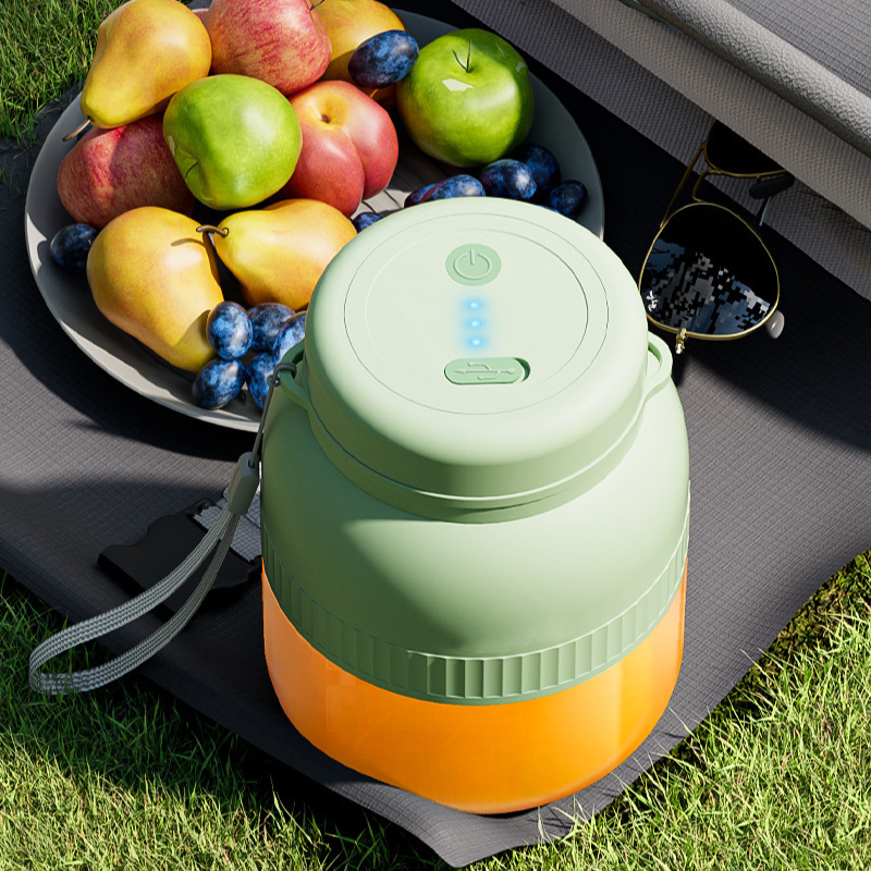 Portable Electric Juicer Cup - Rechargeable Personal Blender for Smoothies On the Go