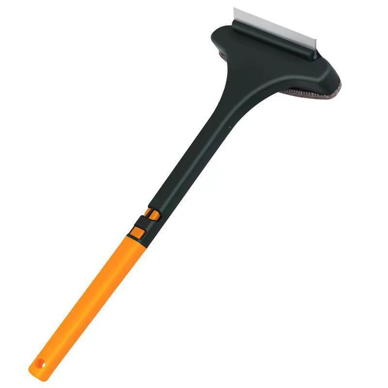 2-in-1 Window Screen Cleaning Brush with Scraper - Dual-Sided Mesh Screen Duster