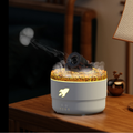 Colorful Crackle Flame Humidifier - Ultrasonic Aromatherapy Diffuser