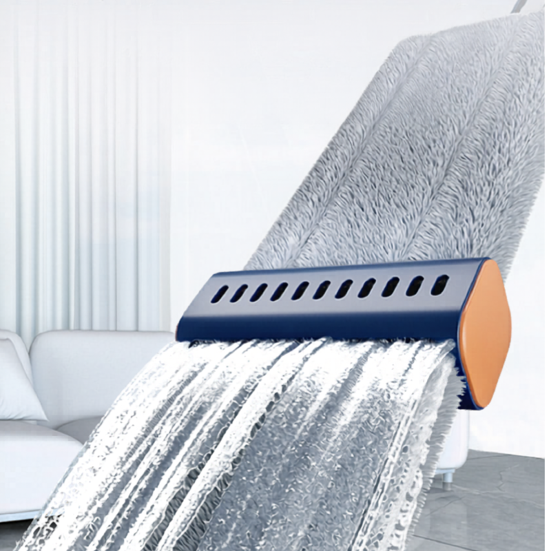 Ultra-Absorbent Flat Mop - 360&deg; Swivel Microfiber Floor Mop for Hardwood & Tile