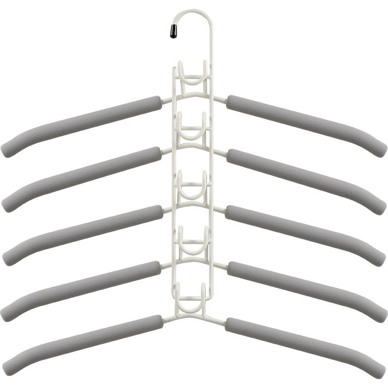 Multi-Layer Hanger Hook Rack - Space-Saving Closet Storage for Multiple Garments