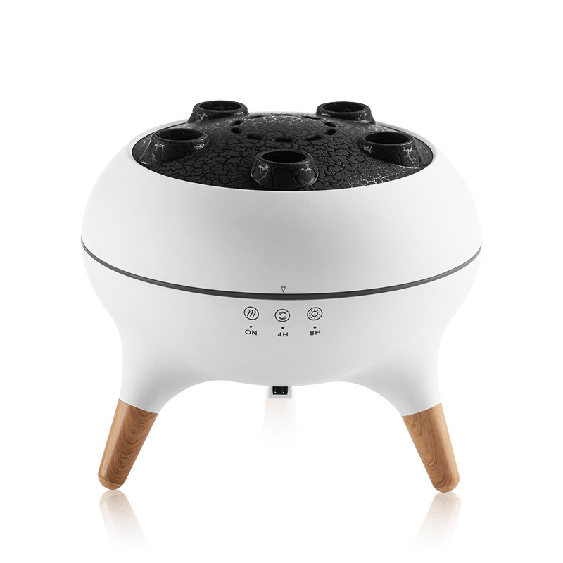 Jellyfish Flame Mist Aroma Diffuser - Ultrasonic Humidifier with Ambient Light