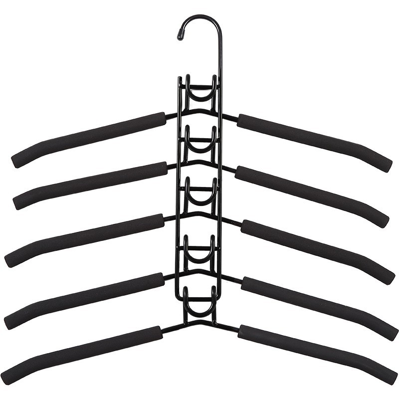 Multi-Layer Hanger Hook Rack - Space-Saving Closet Storage for Multiple Garments