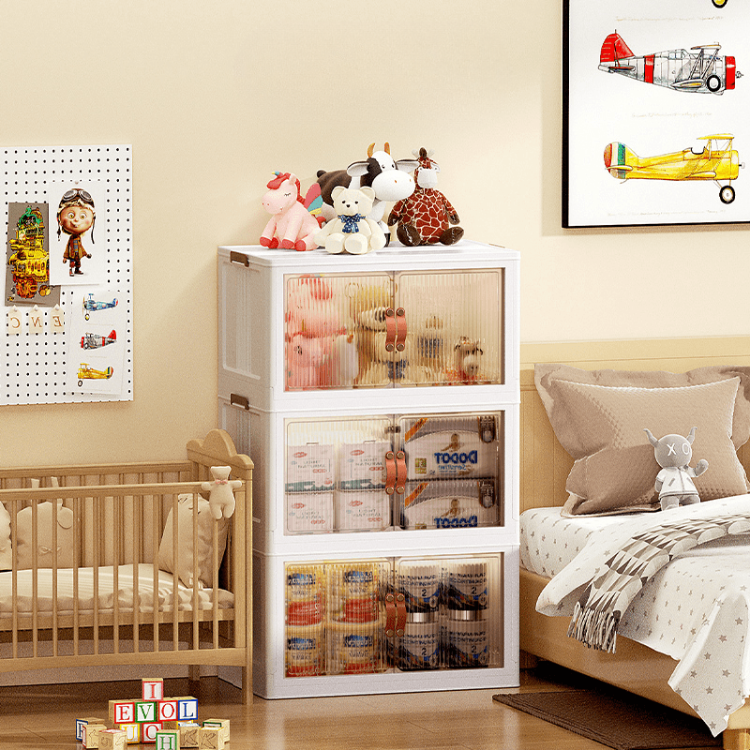 Foldable Multi-Layer Storage Box - Wardrobe & Closet Organizer, Small to Large