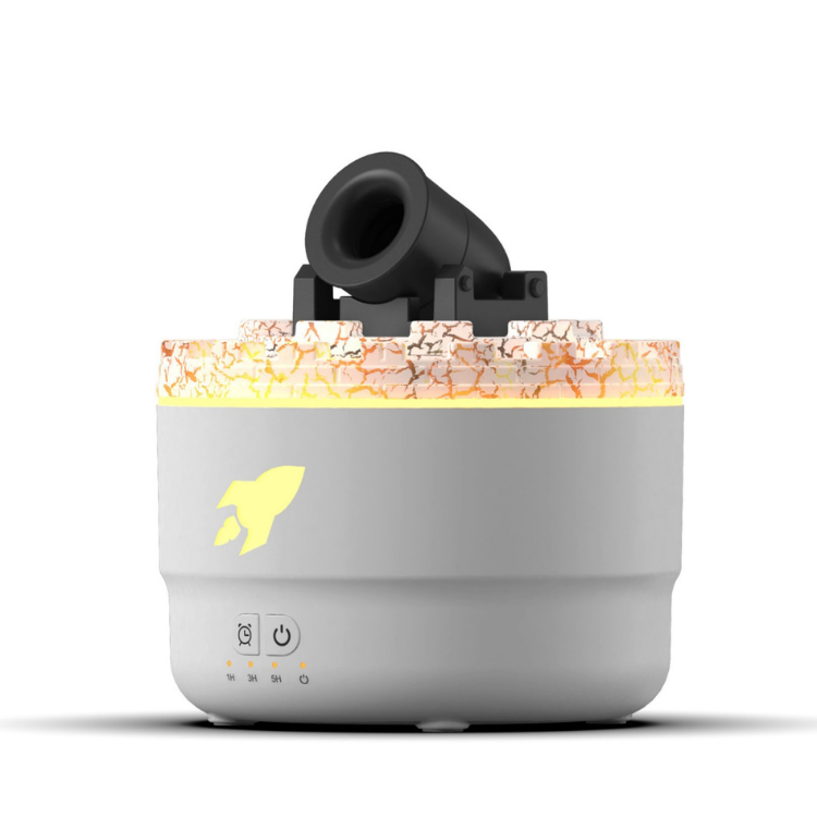 Colorful Crackle Flame Humidifier - Ultrasonic Aromatherapy Diffuser