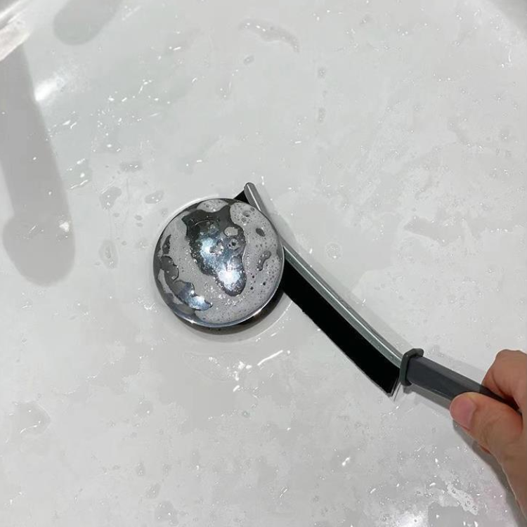 Tile Corner Cleaning Brush - Flexible Bristle Scrub Brush for Tight Grout Lines