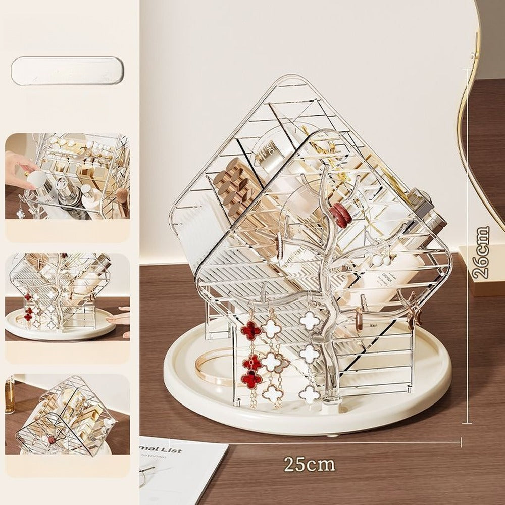 Rotating makeup organizer - Large