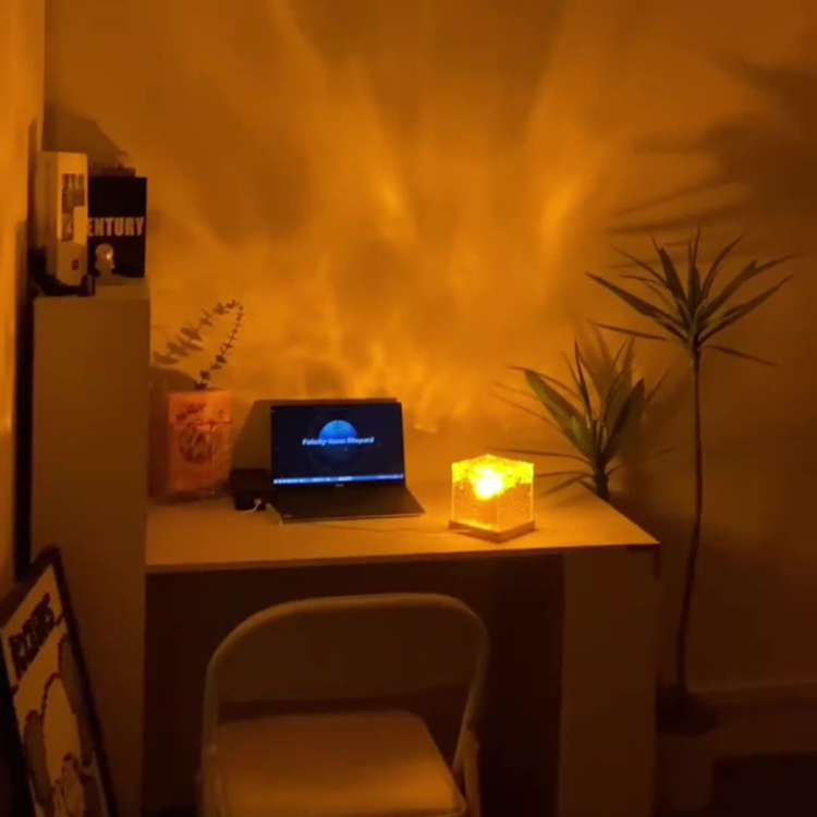 Aurora Ocean Wave Projector Light - Starry Night Ambient LED Lamp