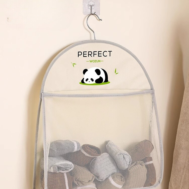 Hanging Mesh Storage Bag - Closet Organizer for Socks & Underwear (Multi-Layer)