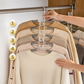 Multi-Layer Hanger Hook Rack - Space-Saving Closet Storage for Multiple Garments