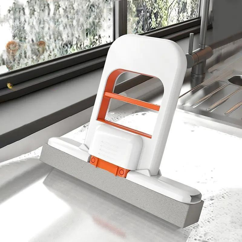 Mini Handheld Mop for Tight Spaces - Compact Corner & Baseboard Cleaner