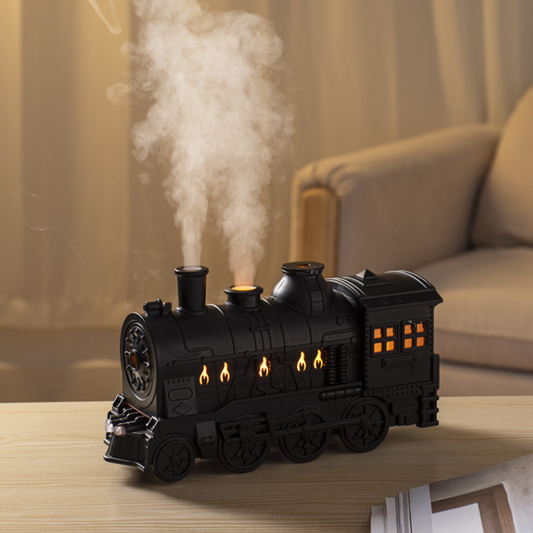 Train-Shaped Aromatherapy Essential Oil Diffuser Humidifier