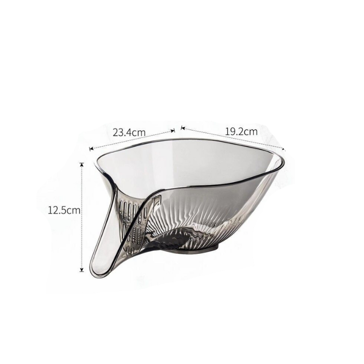 Fruit & Vegetable Washing Bowl with Strainer - Drain Basket Set