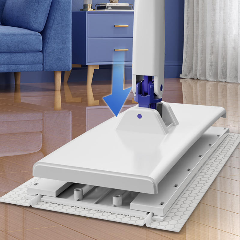 Automatic Clip-On Mini Mop - Disposable Face Towel Mop for Narrow Gaps