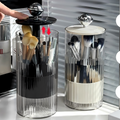 Automatic Lifting Makeup Brush Organizer - Cosmetic Storage Box