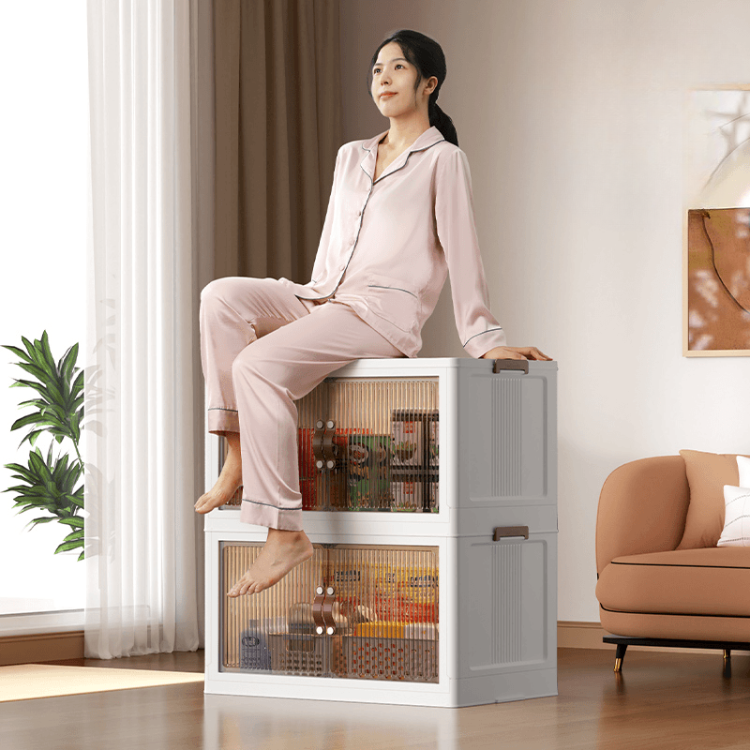 Foldable Multi-Layer Storage Box - Wardrobe & Closet Organizer, Small to Large
