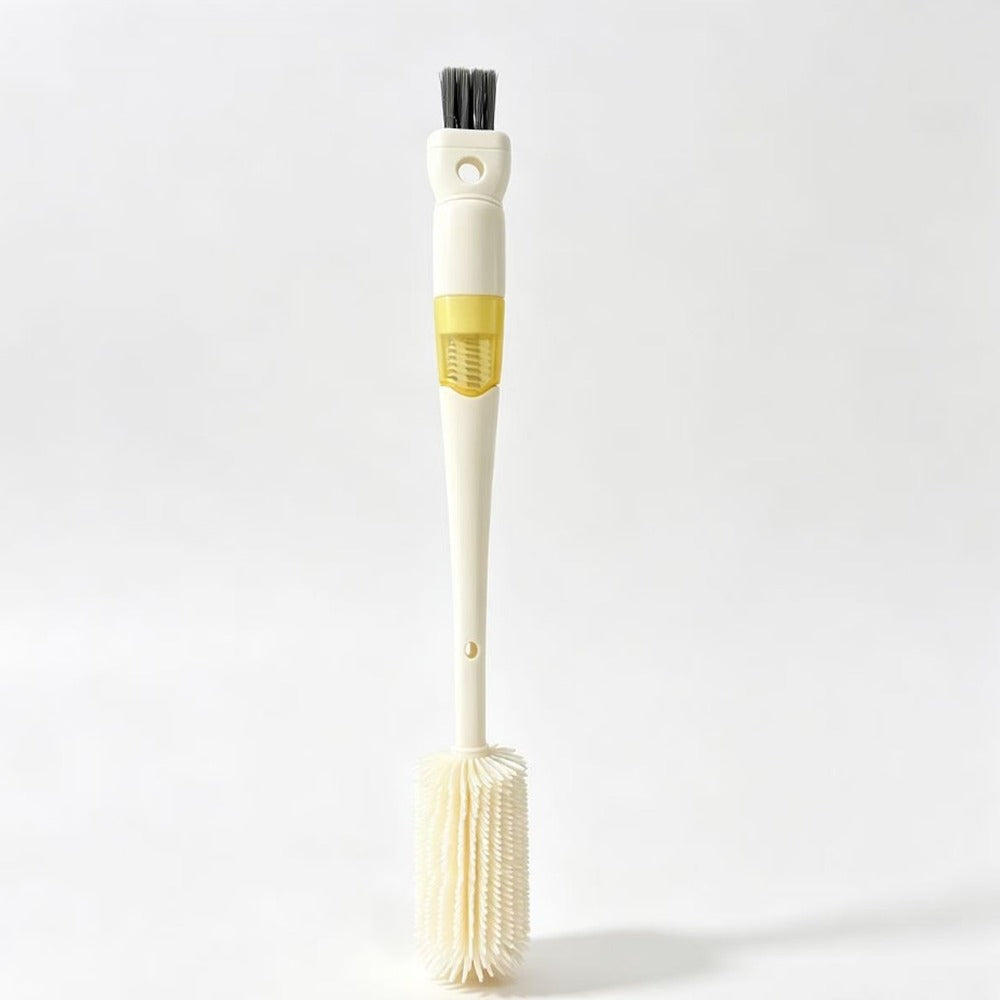 Cream bottle brush
