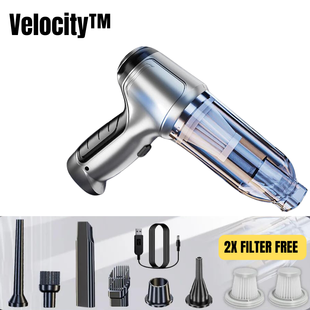 Velocity™ Handheld Vacuum & Air Duster