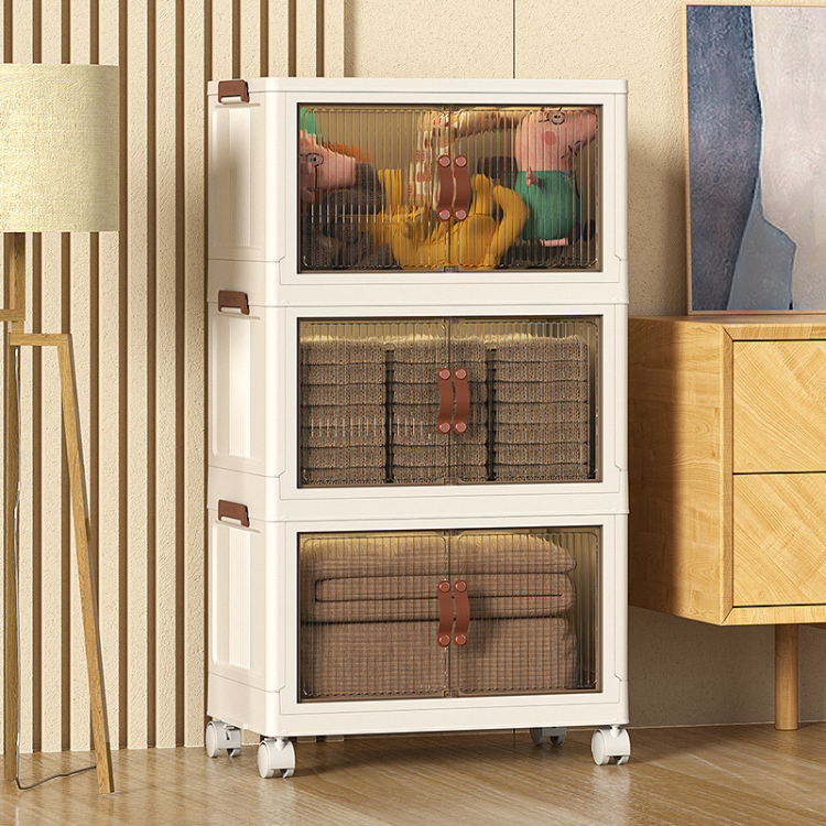 Foldable Multi-Layer Storage Box - Wardrobe & Closet Organizer, Small to Large