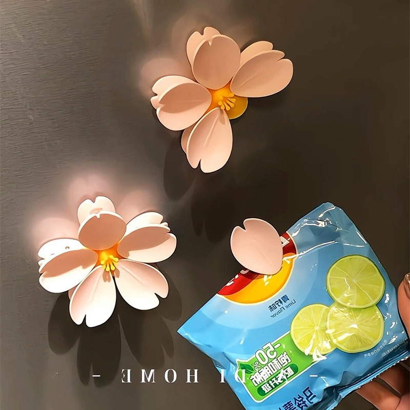 Flower-Shaped Bag Sealing Clips - Snack & Food Storage Bag Clamps