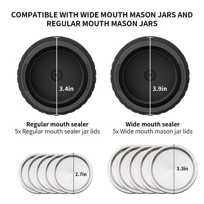 FreshSeal Pro™ | Mason Jar Vacuum Sealer