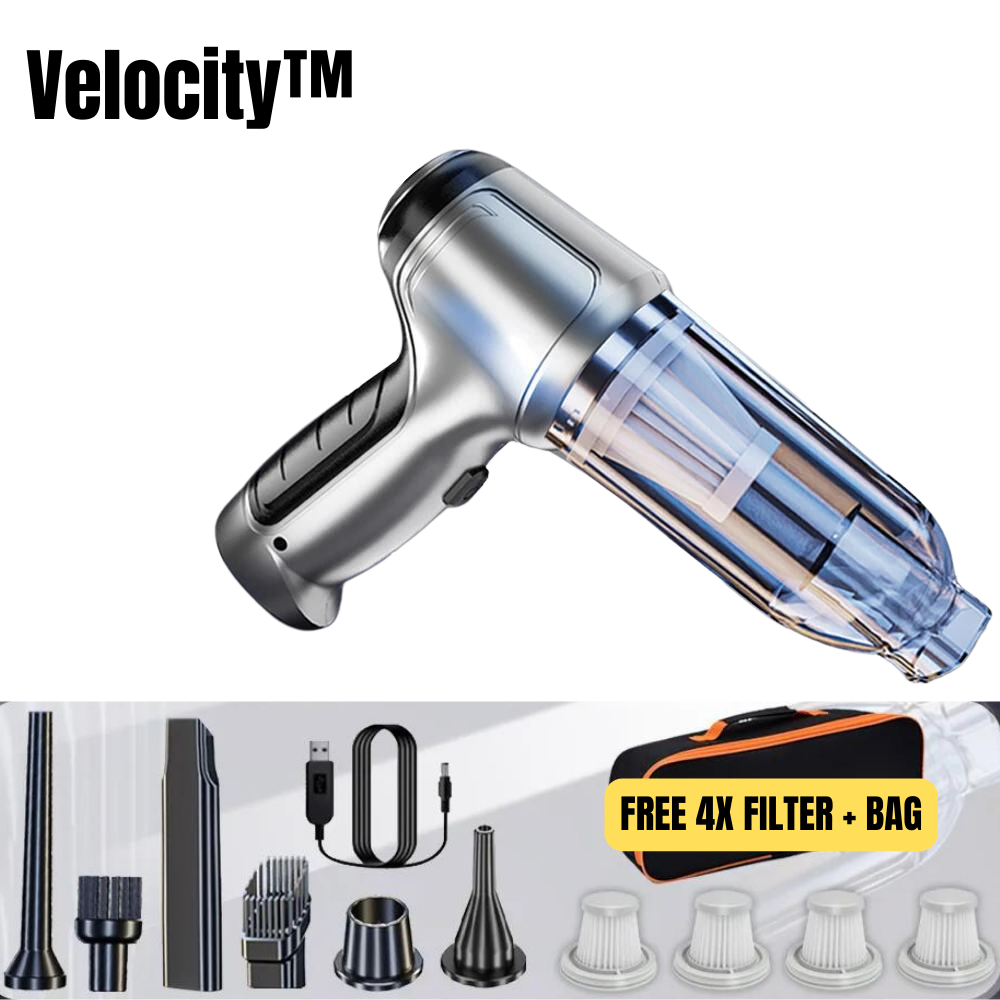 Velocity™ Handheld Vacuum & Air Duster