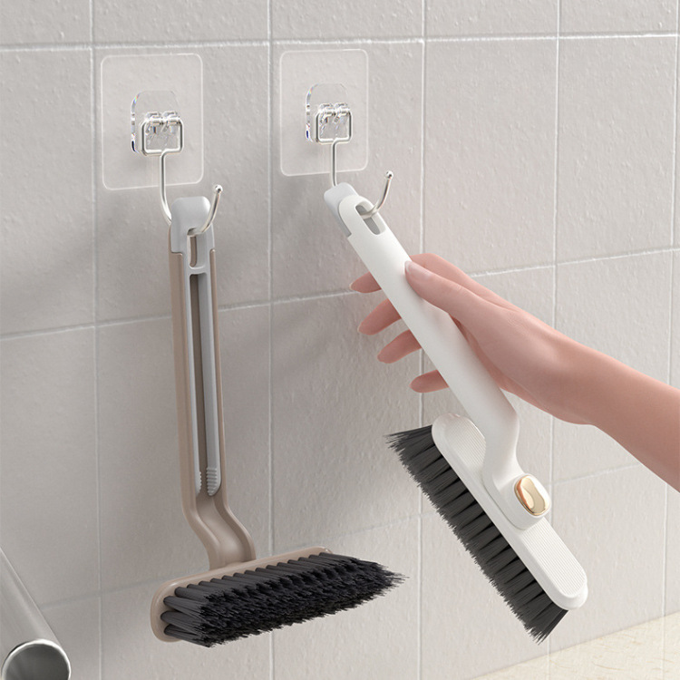 2-in-1 Rotating Cleaning Brush - Multi-Surface Scrub Brush for Kitchen & Bathroom