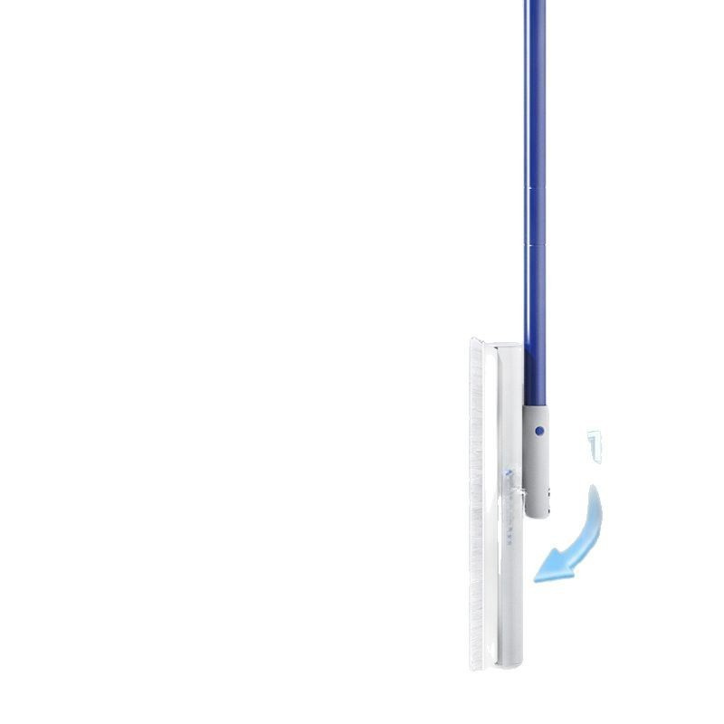 Long Handle Floor Scrub Brush - Stiff Bristle Cleaning Brush for Tile, Wood & Concrete