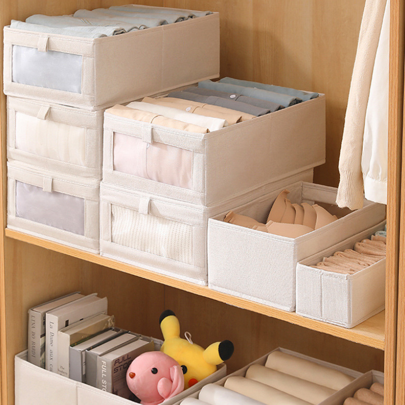 Wardrobe Clothes Storage Box - Compact Closet Organizer for Seasonal Garments