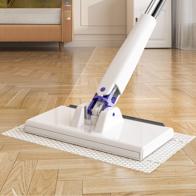 Automatic Clip-On Mini Mop - Disposable Face Towel Mop for Narrow Gaps