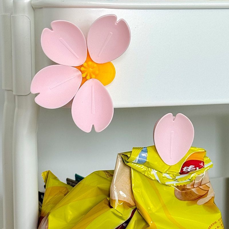 Flower-Shaped Bag Sealing Clips - Snack & Food Storage Bag Clamps
