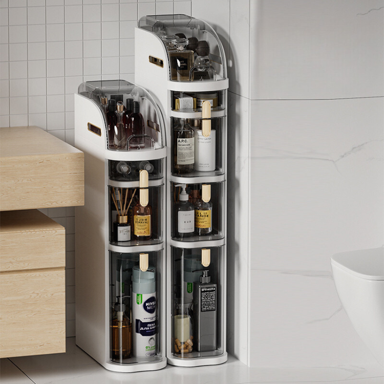 Narrow Gap Storage Cabinet - Slim Rolling Multi-Layer Drawer Organizer