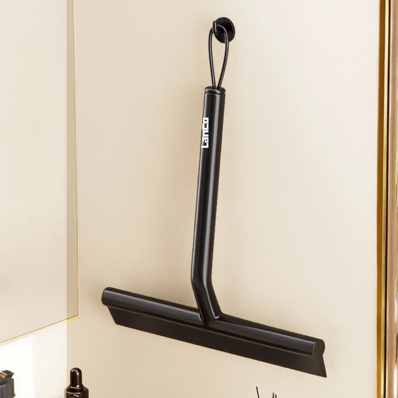 Silicone Window Squeegee - Streak-Free Glass & Shower Door Cleaner