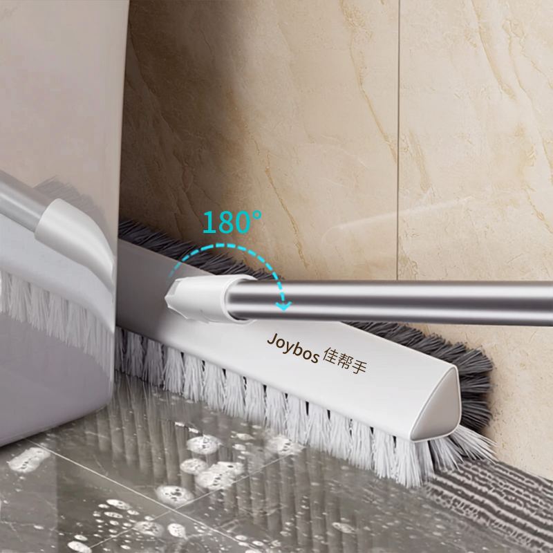 Wet & Dry Cleaning Broom - Lightweight 2-in-1 Sweeper for Hardwood & Tile