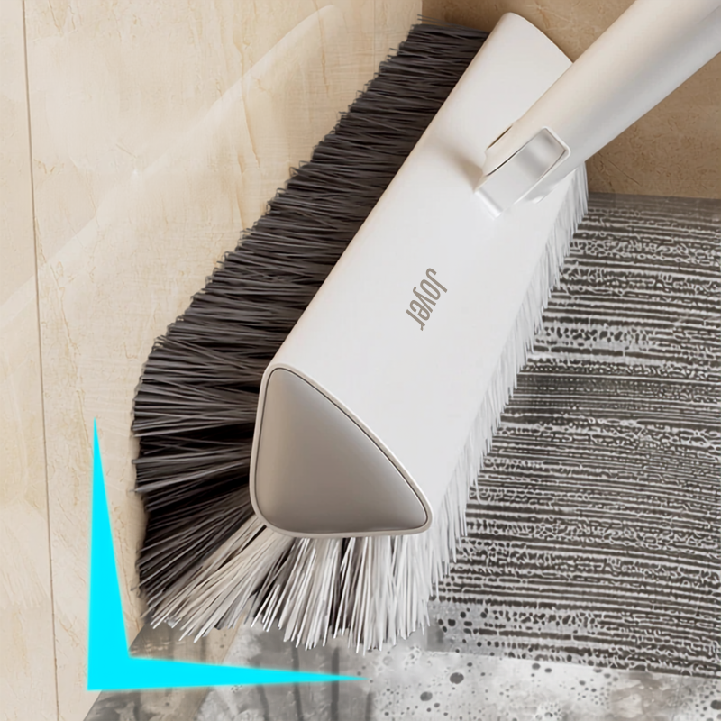 Wet & Dry Cleaning Broom - Lightweight 2-in-1 Sweeper for Hardwood & Tile