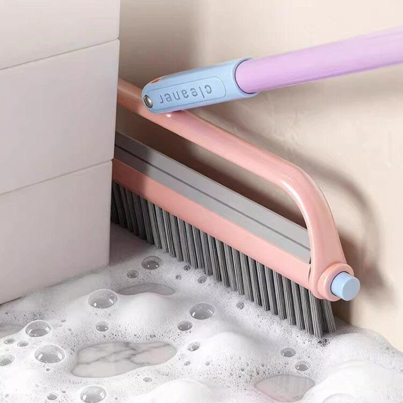 Magic Mop and Broom Combo with Scraper - 2-in-1 Sweep & Mop Tool