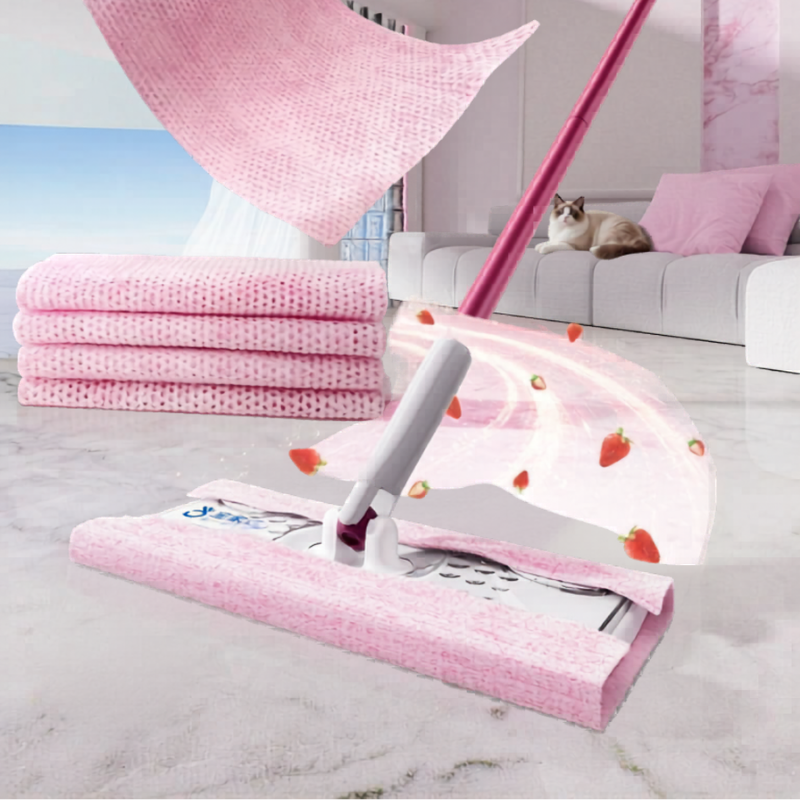 Electrostatic Dust Mop - Static Cling Hair & Dust Cleaner for Hard Floors