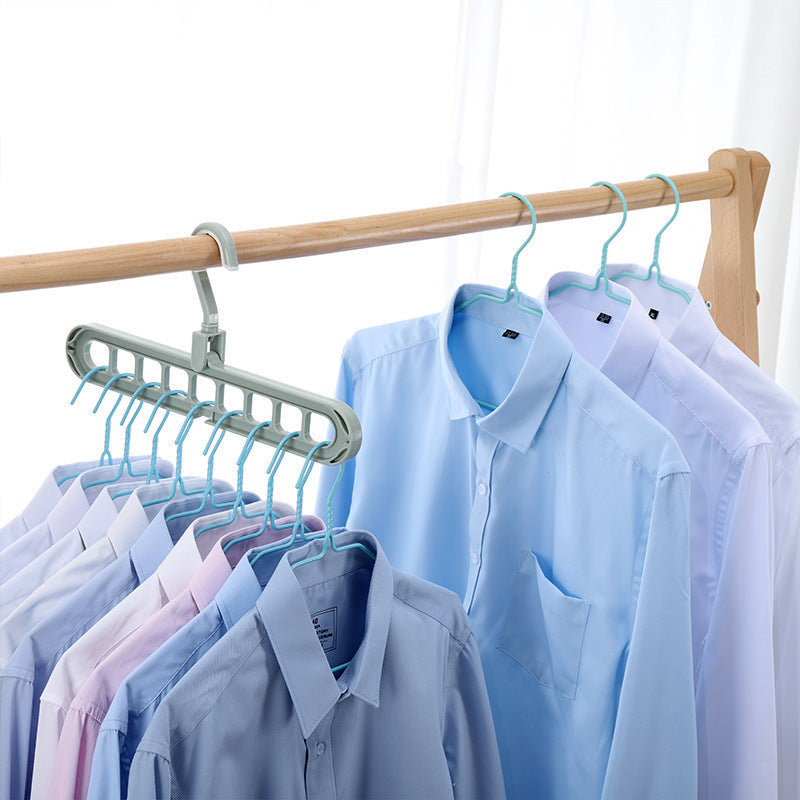 9-in-1 Space Saving Clothes Hanger - Multi-Layer Closet Organizer Hanger