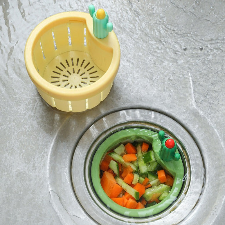Cactus Sink Filter - Kitchen Drain Basket Food Catcher