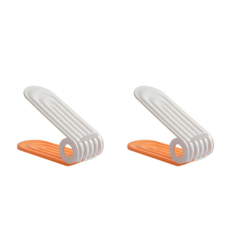 Adjustable Multi-Layer Shoe Rack - Space-Saving Stackable Shoe Organizer