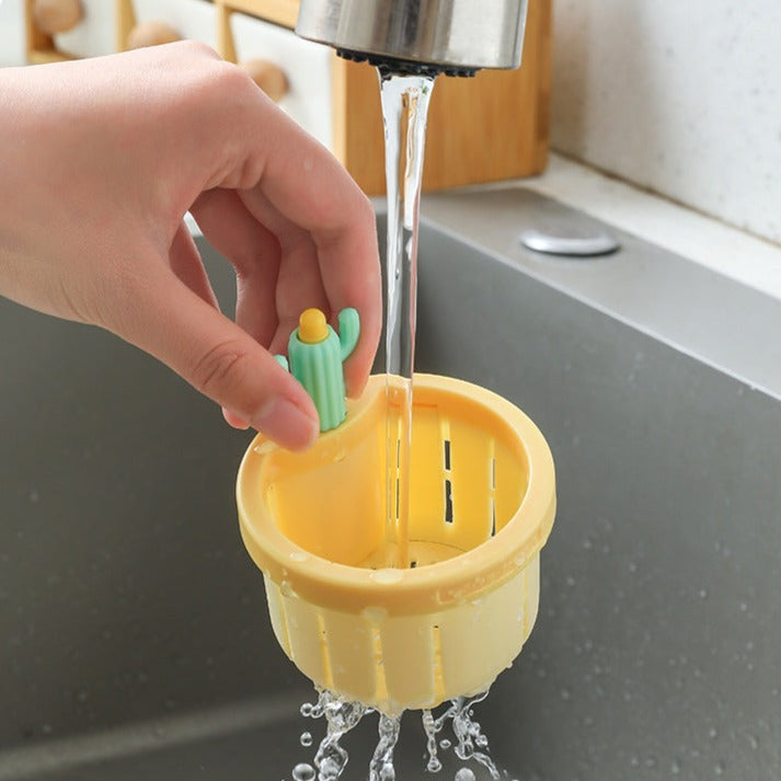 Cactus Sink Filter - Kitchen Drain Basket Food Catcher