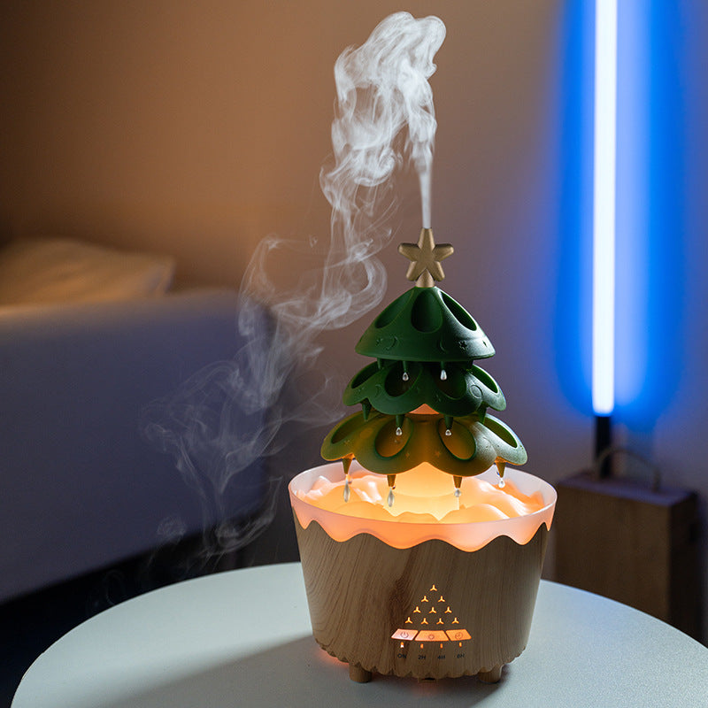 Christmas Tree Aroma Diffuser Humidifier - Ultrasonic Essential Oil & Air Care