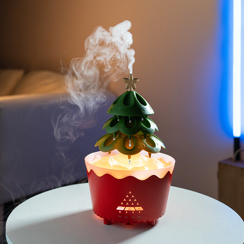 Christmas Tree Aroma Diffuser Humidifier - Ultrasonic Essential Oil & Air Care