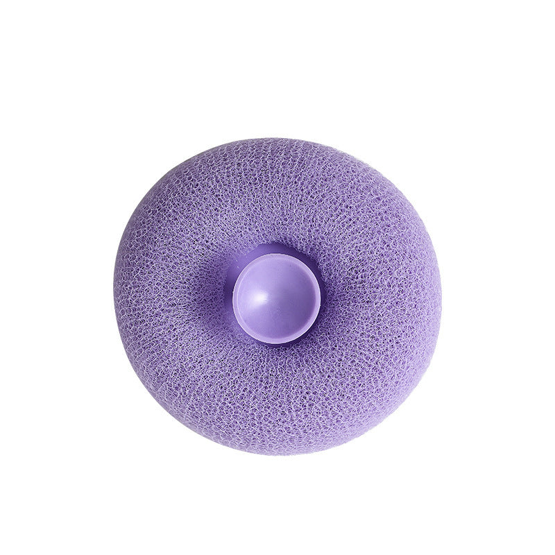Suction Cup Massage Bath Brush - Hands-Free Foaming Exfoliating Body Brush