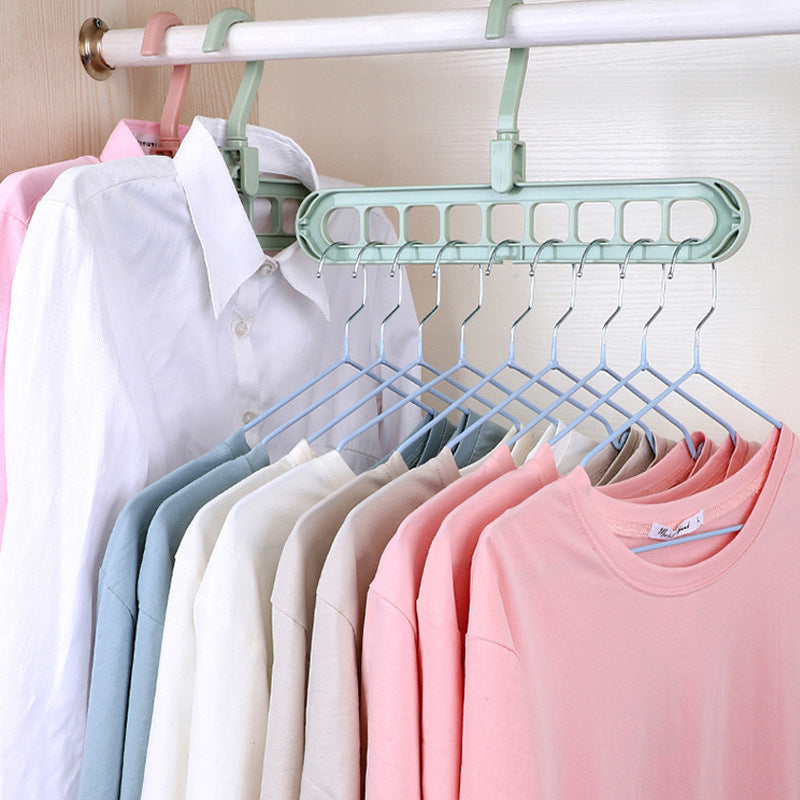 9-in-1 Space Saving Clothes Hanger - Multi-Layer Closet Organizer Hanger