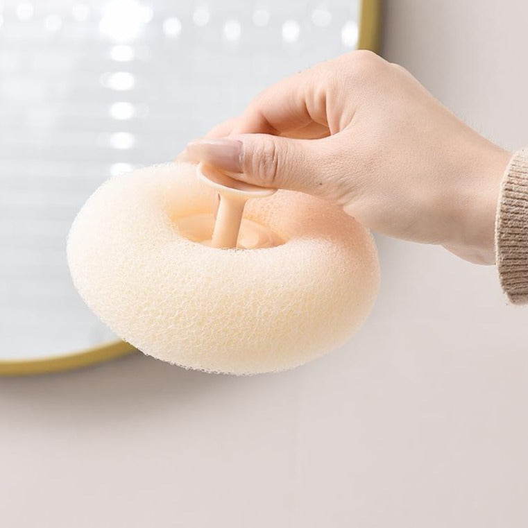 Suction Cup Massage Bath Brush - Hands-Free Foaming Exfoliating Body Brush